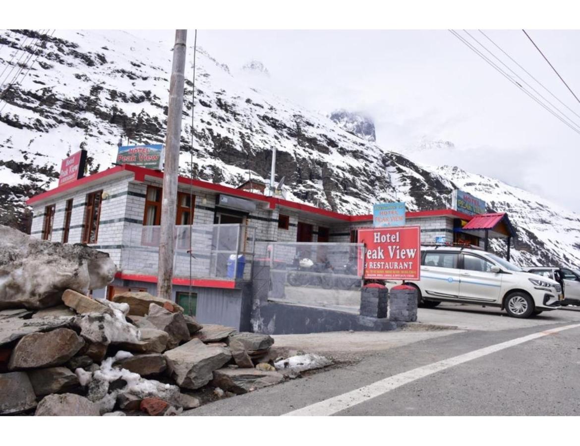 Hotel Peak View, Lahaul Sissu Exterior foto