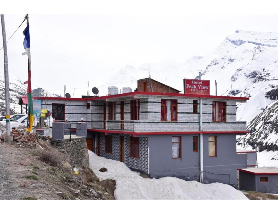 Hotel Peak View, Lahaul Sissu Exterior foto